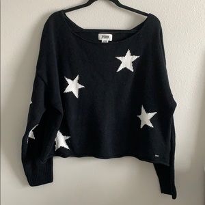 PINK Star Sweater